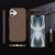 iPhone 17 Imitation Original Magsafe PC Hybrid TPU Phone Case - Coffee