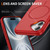 iPhone 17 Imitation Original Magsafe PC Hybrid TPU Phone Case - Red