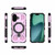 iPhone 17 J-20 Solid Color MagSafe Magnetic TPU+PC Phone Case - Pink iPhone 17 J-20 Solid Color MagSafe Magnetic TPU+PC Phone Case - Pink