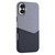 iPhone 17 Kalebol Cloth Textue Stitching Card Slot Magnetic Phone Case - Black iPhone 17 Kalebol Cloth Textue Stitching Card Slot Magnetic Phone Case - Black