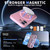 iPhone 17 kalebol Honeycomb Cooling MagSafe Holder Phone Case - Pink iPhone 17 kalebol Honeycomb Cooling MagSafe Holder Phone Case - Pink