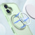 iPhone 17 kalebol MagSafe Metal Ring Holder Phone Case - Avocado Green iPhone 17 kalebol MagSafe Metal Ring Holder Phone Case - Avocado Green