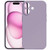 iPhone 17 Kalebol Precise Cutouts Solid Color TPU Phone Case - Grass Purple