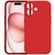 iPhone 17 Kalebol Precise Cutouts Solid Color TPU Phone Case - Red