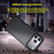 iPhone 17 Kalebol Shockproof PC Hybrid TPU Phone Case with Back Clip - Black