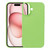 iPhone 17 Kalebol Solid Color Simple All-inclusive Liquid Silicone Phone Case - Green