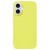 iPhone 17 Kalebol Solid Color Simple All-inclusive Liquid Silicone Phone Case - Yellow