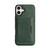 iPhone 17 Kalebol Strong Magnetic MagSafe Tri-Fold Wallet Leather Phone Case - Green