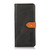 iPhone 17 KHAZNEH Dual-color Cowhide Texture Flip Leather Phone Case - Black iPhone 17 KHAZNEH Dual-color Cowhide Texture Flip Leather Phone Case - Black