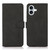 iPhone 17 KHAZNEH Matte Texture Leather Phone Case - Black