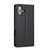 iPhone 17 LC.IMEEKE L1 Series Frosted Fine Texture PU Phone Case - Black iPhone 17 LC.IMEEKE L1 Series Frosted Fine Texture PU Phone Case - Black