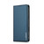 iPhone 17 LC.IMEEKE L1 Series Frosted Fine Texture PU Phone Case - Blue iPhone 17 LC.IMEEKE L1 Series Frosted Fine Texture PU Phone Case - Blue