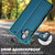 iPhone 17 LC.IMEEKE L1 Series Frosted Fine Texture PU Phone Case - Blue iPhone 17 LC.IMEEKE L1 Series Frosted Fine Texture PU Phone Case - Blue