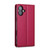 iPhone 17 LC.IMEEKE L1 Series Frosted Fine Texture PU Phone Case - Red