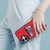 iPhone 17 Litchi Leather Skin Card Slots Phone Case - Red iPhone 17 Litchi Leather Skin Card Slots Phone Case - Red
