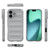 iPhone 17 Magic Shield TPU + Flannel Phone Case - Grey