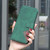 iPhone 17 Magnetic Buckle Rhombus Texture Leather Phone Case - Green iPhone 17 Magnetic Buckle Rhombus Texture Leather Phone Case - Green