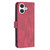 iPhone 17 Magnetic Buckle Rhombus Texture Leather Phone Case - Red iPhone 17 Magnetic Buckle Rhombus Texture Leather Phone Case - Red