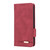 iPhone 17 Magnetic Clasp Leather Phone Case - Red iPhone 17 Magnetic Clasp Leather Phone Case - Red