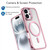 iPhone 17 MagSafe Magnetic Clear Phone Case - Pink iPhone 17 MagSafe Magnetic Clear Phone Case - Pink
