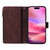 iPhone 17 Multifunctional Multi-Card Wallet Phone Leather Case - Coffee