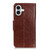 iPhone 17 Nappa Texture Leather Case - Brown
