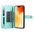 iPhone 17 Nine Card-slot Zipper Wallet Bag Leather Phone Case - Mint Green iPhone 17 Nine Card-slot Zipper Wallet Bag Leather Phone Case - Mint Green