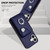 iPhone 17 Organ Card Bag Ring Holder Phone Case - Blue