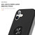 iPhone 17 PC + TPU Magnetic Phone Case with Invisible Ring Holder - Black iPhone 17 PC + TPU Magnetic Phone Case with Invisible Ring Holder - Black
