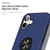 iPhone 17 PC + TPU Magnetic Phone Case with Invisible Ring Holder - Navy Blue iPhone 17 PC + TPU Magnetic Phone Case with Invisible Ring Holder - Navy Blue