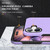 iPhone 17 PC + TPU Magnetic Phone Case with Invisible Ring Holder - Purple iPhone 17 PC + TPU Magnetic Phone Case with Invisible Ring Holder - Purple