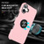 iPhone 17 PC + TPU Magnetic Phone Case with Invisible Ring Holder - Rose Gold iPhone 17 PC + TPU Magnetic Phone Case with Invisible Ring Holder - Rose Gold