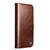 iPhone 17 QIALINO Classic 103 Buckle Genuine Leather Phone Case - Brown