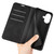 iPhone 17 Retro-skin Magnetic Suction Leather Phone Case - Black
