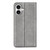iPhone 17 Retro-skin Magnetic Suction Leather Phone Case - Grey