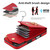 iPhone 17 Ring Holder RFID Card Slot Phone Case - Red