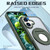 iPhone 17 Rotating Ring Magnetic Holder Phone Case - Green