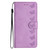 iPhone 17 Seven Butterflies Embossed Leather Phone Case - Purple