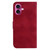 iPhone 17 Seven-shaped Embossed Leather Phone Case - Red