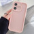 iPhone 17 Shockproof Frame Frosted Precise Hole TPU Phone Case - Light Pink