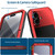 iPhone 17 Shockproof IP54 Life Waterproof Phone Case - Red