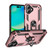 iPhone 17 Shockproof TPU Hybrid PC Phone Case with Holder - Rose Gold iPhone 17 Shockproof TPU Hybrid PC Phone Case with Holder - Rose Gold