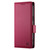 iPhone 17 Side Buckle Magnetic Frosted Leather Phone Case - Wine Red iPhone 17 Side Buckle Magnetic Frosted Leather Phone Case - Wine Red