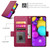iPhone 17 Side Buckle Magnetic Frosted Leather Phone Case - Wine Red iPhone 17 Side Buckle Magnetic Frosted Leather Phone Case - Wine Red