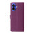 iPhone 17 Six Card Slots Buckle Leather Phone Case with Lanyard - Purple iPhone 17 Six Card Slots Buckle Leather Phone Case with Lanyard - Purple