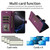 iPhone 17 Six Card Slots Buckle Leather Phone Case with Lanyard - Purple iPhone 17 Six Card Slots Buckle Leather Phone Case with Lanyard - Purple