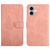 iPhone 17 Skin Feel Butterfly Embossed Flip Leather Phone Case - Pink