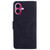 iPhone 17 Skin Feel Pure Color Flip Leather Phone Case - Black