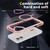 iPhone 17 Skin Feel TPU + PC MagSafe Magnetic Phone Case - Transparent Pink iPhone 17 Skin Feel TPU + PC MagSafe Magnetic Phone Case - Transparent Pink