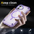 iPhone 17 Skin Feel TPU + PC MagSafe Magnetic Phone Case - Transparent Purple